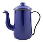 Bule Cafeteira Esmaltada Ewel Bico Longo N14 1500ml Azul 145