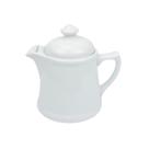 Bule Chá 700ml Modelo Texas Mesa Posta em Porcelana Branca