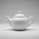 Bule chaleira 500 ml ml com tampa porcelana elegante