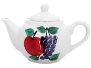 Bule Chaleira 500ml para Café, Chá e Leite - Porcelana Decorada