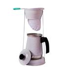 Bule Com Mancebo Coador De Cafe Retro em Alumínio - Várias Cores