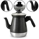 Bule de Café em Alumínio N6 Craqueado 1,2 L Aluminio AMJ