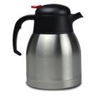 Bule De Inox com Gatilho 1,2L Litros E Alça Anatomica Mor Para Café Da Manhã E Chá