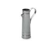 Bule decorativo aço galvanizado 24 cm