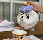Bule Formato Madame Samovar Bela E A Fera Disney 1000ml