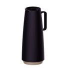 Bule Garrafa Térmica 1 Litro Exata Tramontina Cor:preto Preto