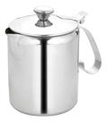 Bule Leiteira Leite Café Aço Inoxidável 750ml Com Tampa Bule Leiteira Leite Café Aço Inoxidável 750ml Com Tampa