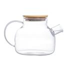 Bule Mattine Vidro Borossilicato Tampa em Bambu 900ml -Fracalanza