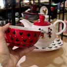 Bule Mickey e Minnie 2 em 1 - Zona Criativa Bule Mickey e Minnie 2 em 1 - Zona Criativa