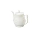 Bule P/Chá de Porcelana Super White Queen 1l Lyor