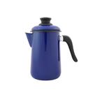 Bule Para Café Esmaltado Azul 1,5 L Ewel