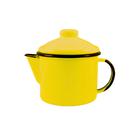 Bule para chá 10 Esmaltado Amarelo 600 ml - Ewel Bule para chá 10 Esmaltado Amarelo 600 ml - Ewel