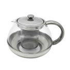 Bule Para Chá Com Infusor Vidro/inox 800ml