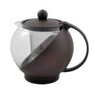 Bule Para Chá De Vidro E Plástico Com Infusor Interno 1250ml Bule Para Chá De Vidro E Plástico Com Infusor Interno 1250ml