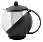 Bule para chá de vidro e plástico com infusor interno 1250ml