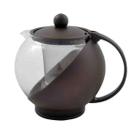 Bule para chá de vidro e plástico com infusor interno 750ml