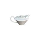 Bule para Chá Nave Branco em Ceramica 600ml