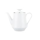 Bule Porcelana Schmidt - Dec. Filetado Prata Itamaraty 0012 Bule Porcelana Schmidt - Dec. Filetado Prata Itamaraty 0012