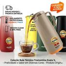 Bule Térmico Tramontina Exata 1L Ampola Vidro Garrafa Térmica Café Chá Corta Pingos Original Pronta Entrega Com Nota Fiscal Envio Imediato