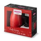 Bule Térmico Vermelho 700ml Sanremo Com Filtro de Café 102