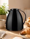 Bule Térmico Viena 400ml Preto com Gatilho Invicta
