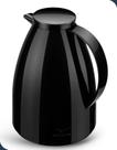 Bule Térmico Viena Invicta 750ml Preto Ampola de Vidro e Bico Corta Gostas e Rolha Dosadora para Café e Chá