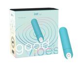 Bullet Good Vibes Only Intt Toys Capsula Vibratória 10 Intensidades Azul Turquesa Recarregável