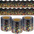 Bulletin Board Borders AWIZOM 99 pés Confetti Scalloped x3 Bulletin Board Borders AWIZOM 99 pés Confetti Scalloped x3