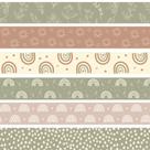 Bulletin Board Borders VABAMNA Boho, decoração de sala de aula de 84 pés