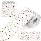 Bulletin Board Borders Zonon Black White Polka Dots 65 pés