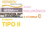 Bum de beleza - Verisol, Nutricolin, Colágeno tipo 2, Ac Hialurônico e Vit C