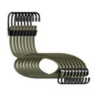 Bungee Cords CanKing 20" Heavy Duty Camo Green 8 unidades