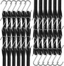 Bungee Cords Digank 21 cm, pacote com 50 tiras de lona de borracha pesadas