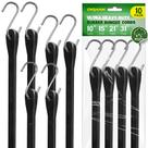 Bungee Cords Digank, pacote com 10 borrachas pesadas, 25,4-78,7 cm