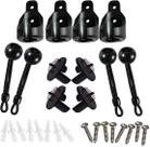 Bungee Kit + Reposição universal de tampas para persianas