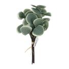 Buquê Artificial Folha Moeda Premium 25Cm - Bela Flor