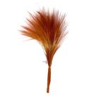 Buque Capim Cabelo Laranja Liso Arranjo Decoração Arranjos