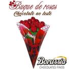 Buquê com Rosas de Chocolate Borússia Chocolates