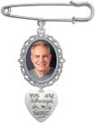 Buquê de casamento Photo Charm Comelyjewel Lacy Oval Bridal