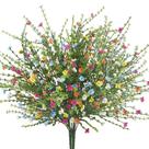 Buquê de flores artificiais MHMJON Silk Fake Wildflowers