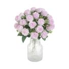Buquê De Flores Artificiais Rosa Pink Em Seda Para Decoração De Casa, Casamento, Festa, Arranjo DIY