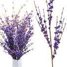 Buquê de flores artificiais Wootkey Jasmine, 5 peças, 75 cm, roxo Buquê de flores artificiais Wootkey Jasmine, 5 peças, 75 cm, roxo
