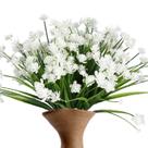 Buquê de flores de cemitério artificial, sela de crisântemo