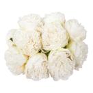 Buquê de flores de seda de peônia artificial U'Artlines 10 cabeças