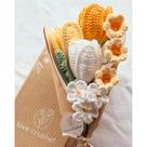 Buquê de flores Love Crushet Crochet, tulipas, presentes para professores