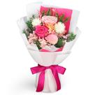 Buquê de flores preservadas Bloom's Diary com caixa de presente (rosa)