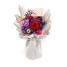 Buquê de flores preservadas QOEAZY Flowers com caixa de presente Buquê de flores preservadas QOEAZY Flowers com caixa de presente