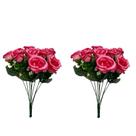 Buquê de Rosas Flor com Folhagem C/ 10 Rosas