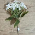Buque flor mini x15 creme outono 26cm