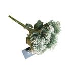 Buquê Flores Artificial Sementes Branco 30Cm - Bela Flor Buquê Flores Artificial Sementes Branco 30Cm - Bela Flor